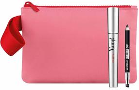 Blakstienų tušas, rinkinys PUPA Milano Vamp! + Eyeliner, 9.8 ml, juoda sp.