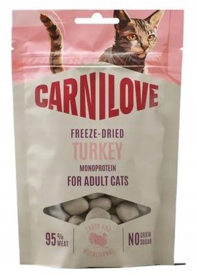 Kārumi kaķiem Carnilove Freeze-Dried, tītara gaļa, 0.040 kg