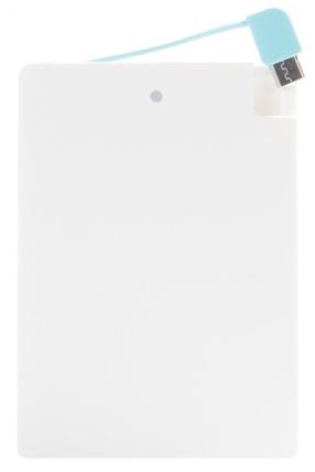 Lādētājs-akumulators (Power bank) Omega OMPB20CC, 2000 mAh, balta krās.