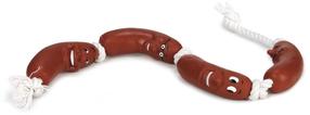 Mänguasi koerale, köis Beeztees Sausages 620332, 65 cm, pruun v./valge v.