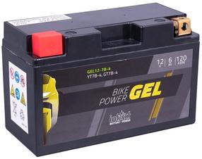 Akumuliatorius IntAct Bike Power GEL YT7B-4 GT7B-4, 12 V, 6 Ah, 120 A