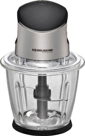Smulkintuvas Rommelsbacher MZ 500, 500 W, sidabro sp./juoda sp.