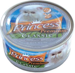 Mitrā kaķu barība Princess, zivs, 0.17 kg