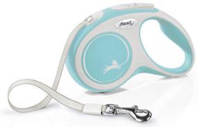Automatinis pavadėlis Flexi Comfort, turkio sp., S 5m