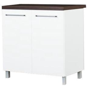 Apatinė virtuvinė spintelė Bodzio Loara, balta, 80 cm x 52 cm x 86 cm