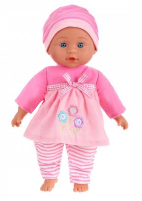 Lėlė - kūdikis Smily Play Julkas SP83939 SP83939, 32 cm, rožinė sp.