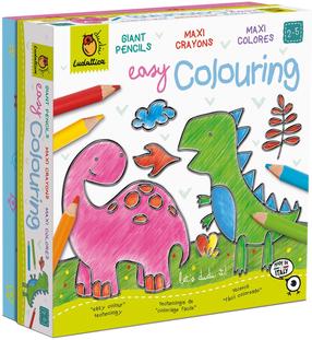 Krāsošanas komplekts Ludattica Easy Colouring, daudzkrāsaina