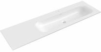 Vonios praustuvas Mexen Vela Right, konglomeratas, 161 cm x 46.5 cm x 16.5 cm, balta sp.