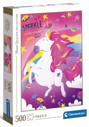 Dėlionė Clementoni Fantastic Animals Unicorn, 500 vnt.