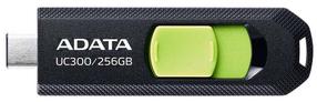 USB mälupulk Adata UC300, must v., 256 GB