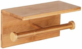 Tualetinio popieriaus laikiklis Wenko Bamboo, 33 cm x 13 cm x 11 cm