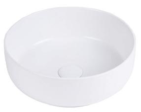Vonios praustuvas Uptrend Sofia Matte UP4003-2-U20, keramika, 38.5 cm x 38.5 cm x 14 cm, balta sp.