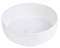 Vonios praustuvas Uptrend Sofia Matte UP4003-2-U20, keramika, 38.5 cm x 38.5 cm x 14 cm, balta sp.