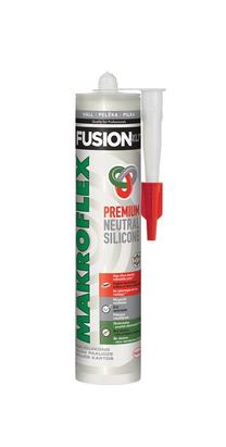 Hermetikas Makroflex Premium Neutral Silicone MF Fusion, 280 ml, pilka sp.