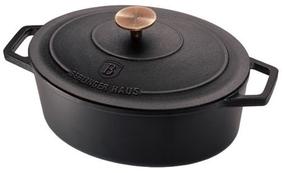 Kastrul Berlinger Haus Black Rose BH-6494, Ø30 cm, 4.6 l, must v.