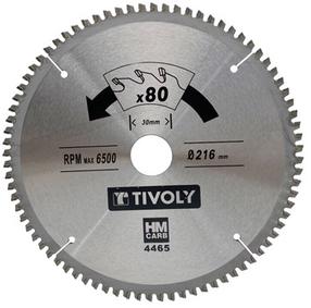 Pjūklo ašmenys Tivoly, 190 mm