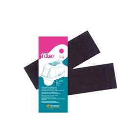 Kačių tualeto filtrai Ferplast 93431017, anglies pluoštas, 2 vnt., Juoda sp.