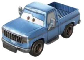  Žaislinis automobilis Mattel Cars HTY07, 1:55, žydra sp.