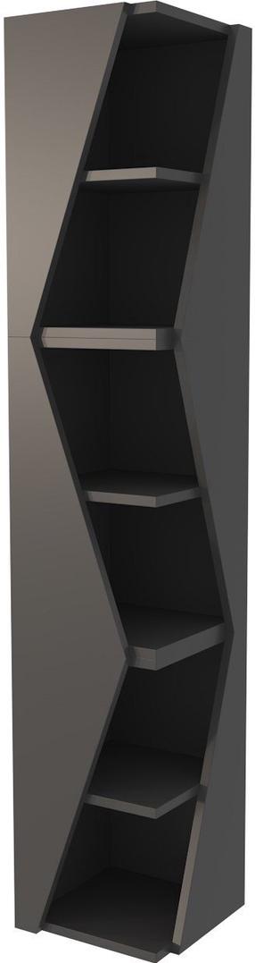 Pastatoma lentyna Kalune Design Arrow 875ZNA4620, antracito sp., 165 cm x 31.8 cm x 31.8 cm