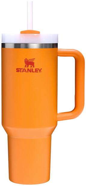 Termokrūze Stanley Quencher H2.O FlowState Goldenrod Coral, 1.18 l, oranža krās.