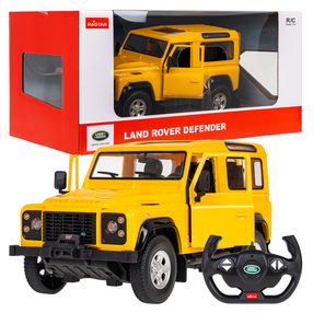 Rc automobilis Rastar Defender, 1:14, geltona sp.