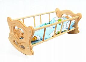 Кукольная кровать Malimas, коричневый цв.