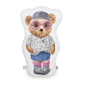 Подушка для младенца Ceba Baby Fluffy Puffy Lea W-852-132-684, синий цв./коричневый цв./белый цв.