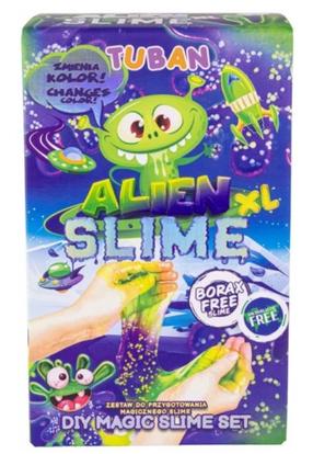 Slaima veidošanas komplekts Tuban Magic Alien Slime, zaļa krās.