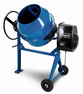 Бетономешалка Scheppach MIX140L, 550 Вт, 140 л