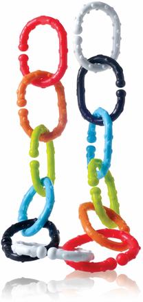 Kramtukas Kidsme Chain, įvairių spalvų
