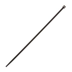Stiprināšanas siksna Elematic, poliamīds, melna krās., 200 mm x 3.6 mm