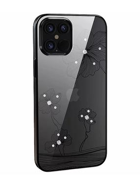 Telefono dėklas Devia Crystal Flora Case For iPhone 12 Pro Max, juoda sp., Apple