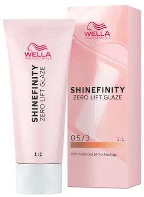 Matu krāsa Wella Professionals Shinefinity, honey chocolate krās., 05/3, 60 ml
