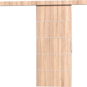Uks Biella 86, siselükandustele, 205 cm, sonoma tamm v.