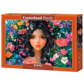 Dėlionė Castorland Summer Girl 105458, 47 cm x 68 cm, 1000 vnt., įvairių spalvų