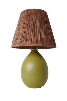 Galda stāvlampas Opviq YL523, E27, 60W, brūna krās./zaļa krās.