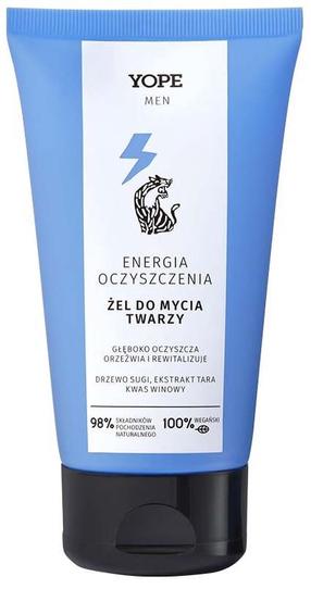 Prausimosi gelis Yope Men Wood Energy, 150 ml