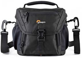 Plecu somas Lowepro Nova 140 AW II, melna krās.