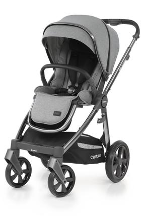 Universālie rati Oyster 3 Stroller Moon, gun metal krās.