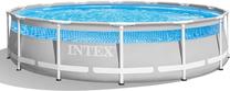 Baseinas, karkasinis Intex Prism Frame Clearview 26722, pilka sp., 427 x 108 cm