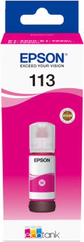 Чернила Epson 113 (C13T06B340), фуксия (magenta) цв., 70 мл