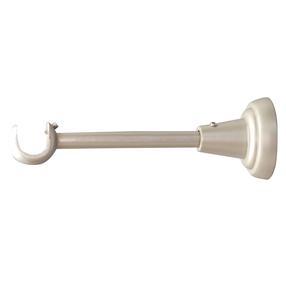 Karnizo laikiklis Domoletti Nova, 140 mm, Ø 19 mm, matinio sidabro