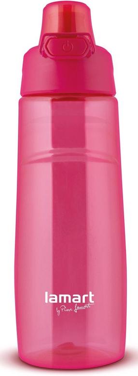 Sporta pudeles un šeikeri Lamart Sport LT4063, rozā krās., plastmasa/silikons/tritāns, 0.7 l