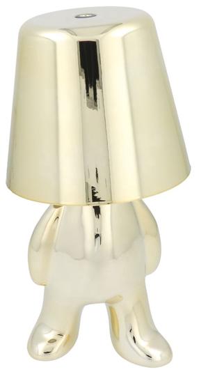 Galda stāvlampas OEM Gold Man Art Deco, LED, zelta krās./zelta krās.