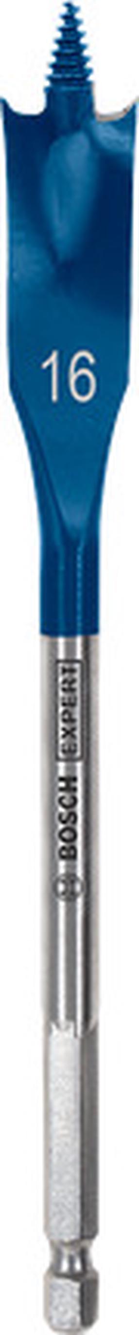 Plunksninis medienos grąžtas Bosch Expert, medienai, plunksninis, hex 1/4, 16 mm x 15.2 cm