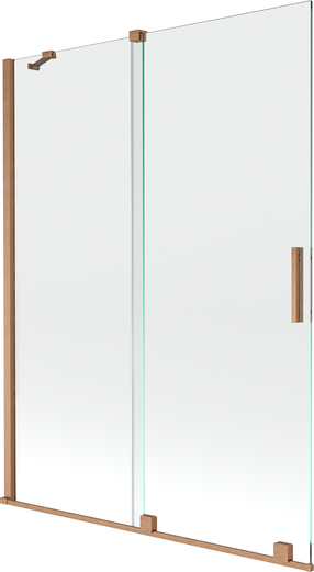 Vannas siena Mexen Velar II, 130 cm x 150 cm, brushed copper krās./rūdītais