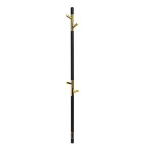 Elektriskais dvieļu žāvētāja stienis Domoletti PREMIUM, zelta krās./melna krās., 6 cm x 140 cm, 45 W