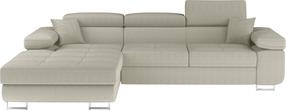 Kampinė sofa Armando Jarell 18, smėlio sp., kairinė, 203 x 289 cm x 85 cm