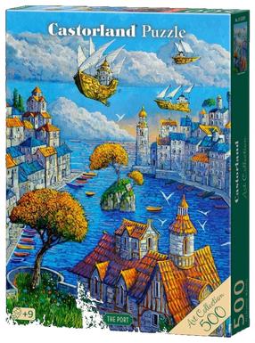 Пазл Castorland The Port Art Collection 53889, 47 см x 33 см, 500 шт., многоцветный