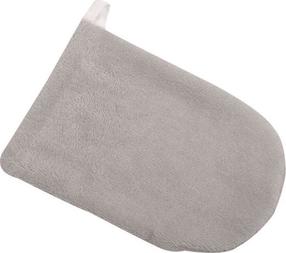 Pirštinė plaušinė kūdikiams ir vaikams BabyMatex Frotte, pilka sp., 15 cm